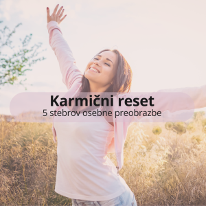 KARMIČNI RESET: 5 stebrov osebne preobrazbe