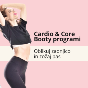Cardio & Core in Booty paket programov