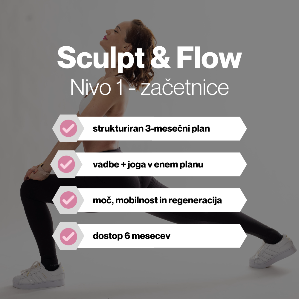 Sculpt & Flow | nivo 1 - začetnice