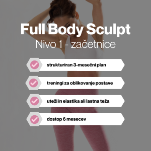 Strukturiran 3-mesečni program vadb za ženske, za fit rezultate brez ugibanja.