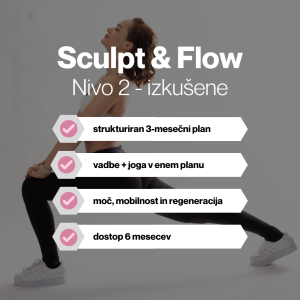 Sculpt & Flow | nivo 2 - izkušene